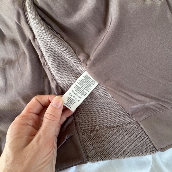 Free People Muted Purple Moto Vegan Leather Jacket Size 6 - Picture 5 of 6